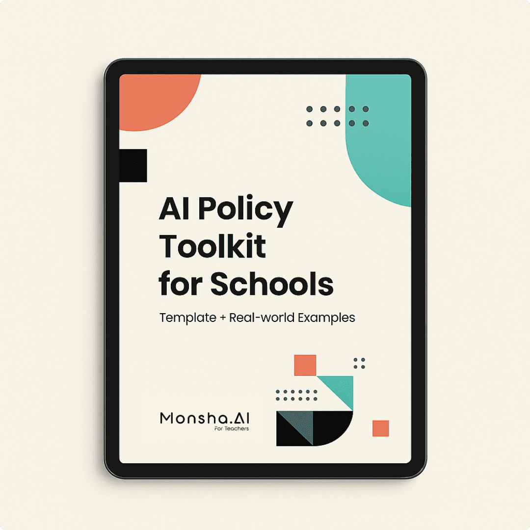 AI Policy Guide for Schools Templates, Examples & Best Practices (2025)